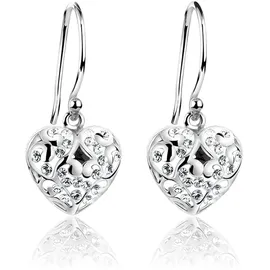 Nenalina Ohrhänger Herz 925 Silber 2013796 onesize