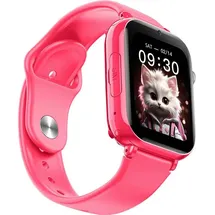 Maxcom Kiddo 4G BT 27 mm Kunststoffgehäuse pink Silikonarmband pink One Size