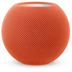 Apple HomePod Mini (Orange) MJ2D3D/A [Bluetooth, 360° Audio, Siri Sprachsteuerung]