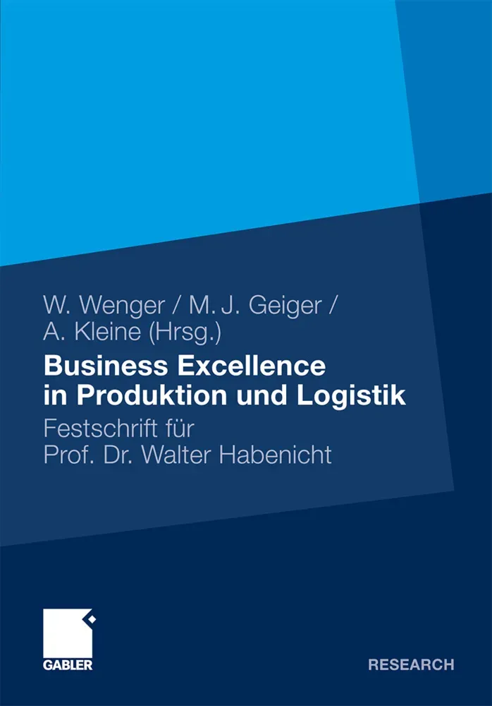 Business Excellence In Produktion Und Logistik  Gebunden