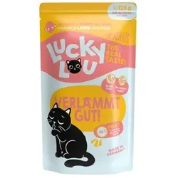 Lucky Lou Nassfutter Katze Adult Geflügel & Lamm 32x125 g