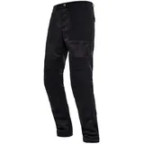 John Doe Aero Mesh Textilhose - Schwarz - W34/L34