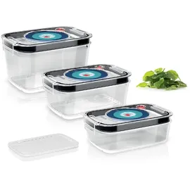 Bosch Vakuum-Frischhaltedosen grau 0,9 l, 1,2 l, 1,7 l