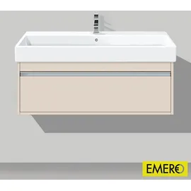 Duravit Waschtischunterschrank 1 Auszug 95 x 41 x 44 cm Taupe Matt