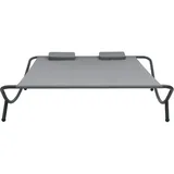 vidaXL Doppelliege 200 x 173 x 45 cm anthrazit