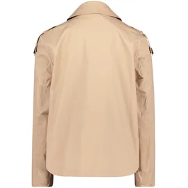Amber & June Damen Sommerjacke mit Kragen beige 40