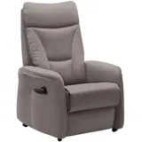 Hukla Fernsehsessel, Graubraun, Textil, 78x108x90 cm, Lederauswahl, Stoffauswahl, Relaxfunktion, Aufstehhilfe, haustierfreundlicher Bezug, Wohnzimmer, Sessel, Fernsehsessel