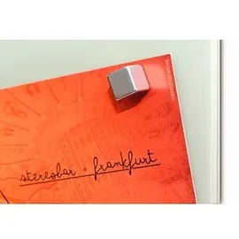 Maul Magnet silber, Metall 1,5 x 1,5 x 1,5 cm, 1 St.