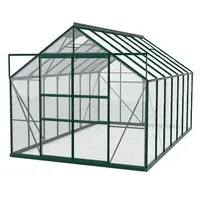 Vitavia Gewächshaus Neptun Plus 11500 ESG, inkl. Fundament, ca. B254/H238/T441 cm