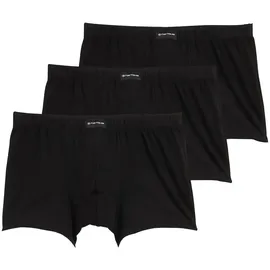 Tom Tailor Boxershorts 3er Pack schwarz M