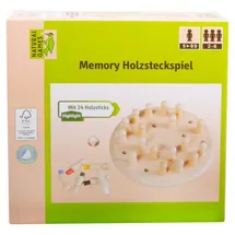 Vedes Natural Games Memory Holzsteckspiel