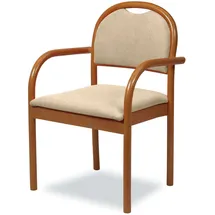 Home Affaire Armlehnstuhl ROMA Massivholz beige