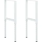 vidaXL Werkbankgestell Verstellbar 55 x 69-95,5 cm