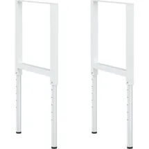 vidaXL Werkbankgestell Verstellbar 55 x 69-95,5 cm