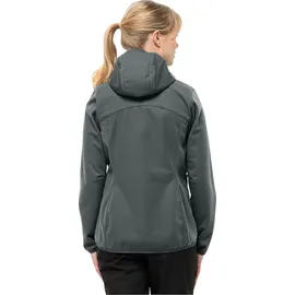 Jack Wolfskin Damen Windhain Hoodie Jacke (Größe S, gruen)