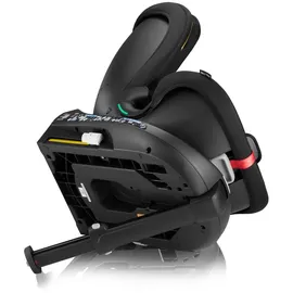 lionelo NAVY i-Size Drehbarer 360o Kindersitz, 40-150 cm, Gruppe 0+1 2 3, vorwärts- und rückwärtsgerichtete Montage, ISOFIX und Stützfuß, Verstellbare Kopfstütze und Rückenlehne, Dri-Seat Einsatz