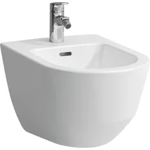 Laufen PRO Wandbidet 1 Hahnloch, 360x530mm, ohne seitliches Loch für Wasseranschluss, H8309520493021, Farbe: Pergamon