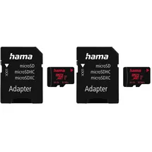 Hama microSDXC 64GB UHS-I U3 + SD-Adapter/Mobile