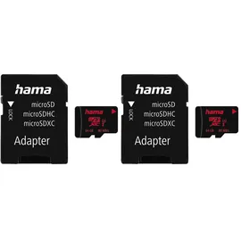 Hama microSDXC 64GB UHS-I U3 + SD-Adapter/Mobile