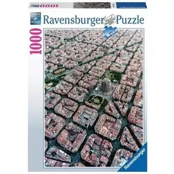 RAVENSBURGER 15187 Puzzle Barcelona von Oben