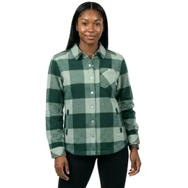 Black Diamond Project Lined Flannel Langarmhemd - Dark Wood / Agave - S