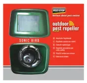 Pest-Stop Outdoor Pest Repeller Sonic Bird Akustische Vogelabwehr PSOR-SB , Maße (H x B x T): 20 x 16 x 19 cm