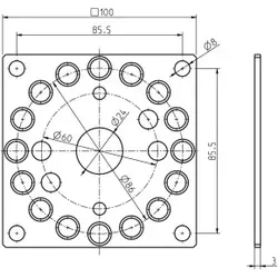 Rademacher 94401616 Antriebsl.f.Large HK 4016-16