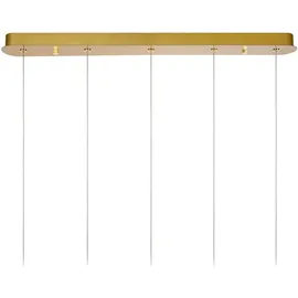LUCIDE CINTRA - Pendelleuchten - LED Dim. - 5x4,7W 2700K - Transparent