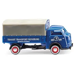 WIKING 033509 1:87 Tempo Matador Hochpritsche"Transit Transport Flensburg"