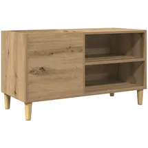 vidaXL Plattenschrank Artisan-Eiche 84,5x38x48 cm Holzwerkstoff