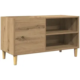 vidaXL Plattenschrank Artisan-Eiche 84,5x38x48 cm Holzwerkstoff
