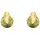 Amor Ohrstecker 2013593 gelbgold 375 grün