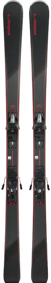 Elan Explore 6 Damen Alpin Skiset inkl. Bindung EL9 GW schwarz/rot 168