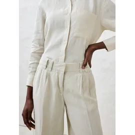 bonprix Bundfaltenhose Leinen Beige 44