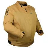 BERING Alias King Size Mesh Motorradjacke Beige 3XL