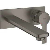 Grohe Lineare 2-Loch-Waschtischbatterie Hard Graphite