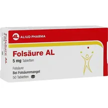 Aliud Folsäure AL 5 mg Tabletten 50 St.