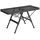 Okwish Klapptisch 90 x 40,5 x 58 cm Schwarz
