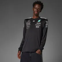 adidas MERCEDES - AMG PETRONAS FORMULA ONE TEAM DRIVER LONGSLEEVE schwarz|weiß XS