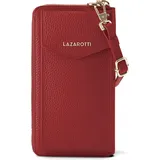 lazarotti Bologna Leather Geldbörse unisex rot