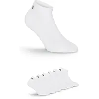 Fila UNISEX INVISIBLE PLAIN SOCKS 6 Paare Weiß 35-38
