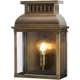 Elstead Lighting Elstead Lighting, Wandleuchte + Deckenleuchte, Westminster Aussen-Wandleuchte E27 Gealtertes Messing IP44 (E27)