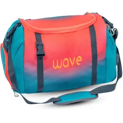 Wave Wave Sporttasche "Ombre Neon Orange and Bluebird" Koffer24