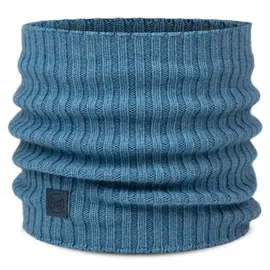 Buff Knitted Schal, blau - -