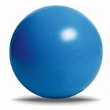 Deuser BLUE BALL, | Gymnastikball 55 cm | Hochwertiges Ruton-Material | Yoga Ball Belastbar bis 500 kg | ergonomischer Sitzball für Büro | Gymnastikball Schwangerschaft | Fitness Ball