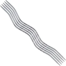addi Stricknadelset CraSySnake Grau 15 cm 2 mm 1 St.