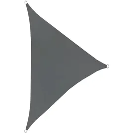 Svita Sonnensegel Dreieck Wasserdicht 160g/m2 UV50+ Sonnenschutz Dunkelgrau 4,2x4,2x6m