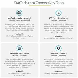 Startech StarTech.com USB-C USB-A Dock