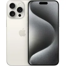Apple iPhone 15 Pro Max 1 TB Titan Weiß