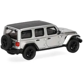 HERPA 87MC000027 - MicroCity Jeep Wrangler silber 1:87